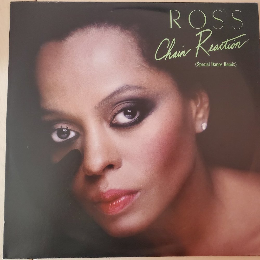 Diana Ross Chain Reaction Vinyl Record